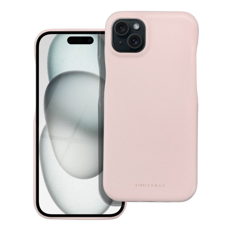 Apple iPhone 15 Plus Coque Roar Look Rose