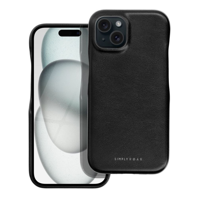 Apple iPhone 15 Coque Roar Look Noir