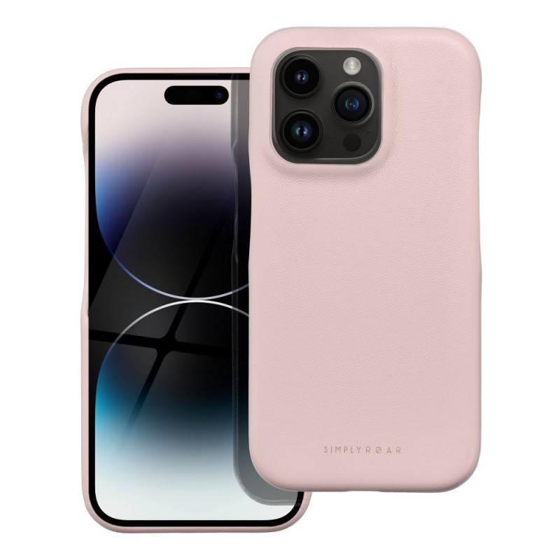 Apple iPhone 14 Pro Coque Roar Look Rose