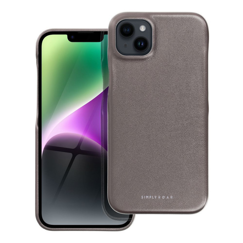 Apple iPhone 14 Plus Coque Roar Look Gris