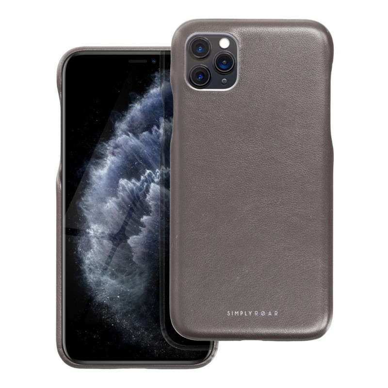 Apple iPhone XS Max Coque Roar Look Gris