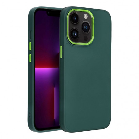 Apple iPhone 13 Pro Max Coque FRAME Élégant  Vert