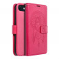 Apple iPhone SE 2020 Portefeuilles MEZZO Book Capteurs de rêve  Magenta