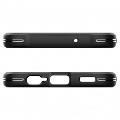 Samsung Galaxy A14 LTE Coque Spigen Armor Fibre de carbone, Élégant  Noir