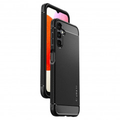 Samsung Galaxy A14 5G Coque Spigen Armor Fibre de carbone, Élégant  Noir
