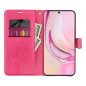 Samsung Galaxy A12 Portefeuilles MEZZO Book Capteurs de rêve  Magenta