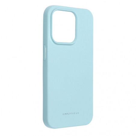 Apple iPhone 15 Pro Coque Roar Space Monochromatique, Élégant  Bleu ciel