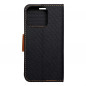 Apple iPhone 15 Pro Portefeuilles Canvas Book Noir