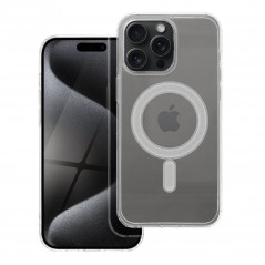 Apple iPhone 15 Pro Max Coque Clear Mag Cover MagSAFE  Transparent