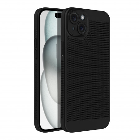 Apple iPhone 15 Plus Coque Breezy Noir