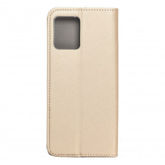 Motorola Moto G14 Portefeuilles Smart Case Book Or