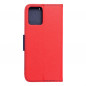Motorola Moto G14 Portefeuilles Fancy Book Rouge / Marine