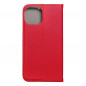Apple iPhone 15 Portefeuilles Smart Case Book Rouge