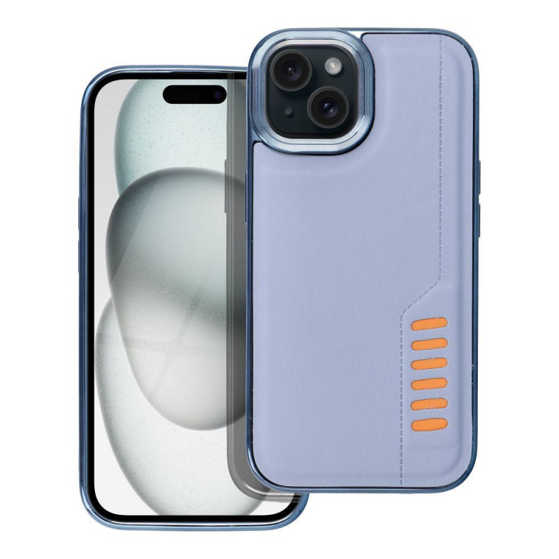 Apple iPhone 15 Coque MILANO Bleu