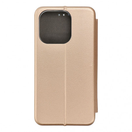 Apple iPhone 15 Pro Portefeuilles Book Elegance Élégant  Or