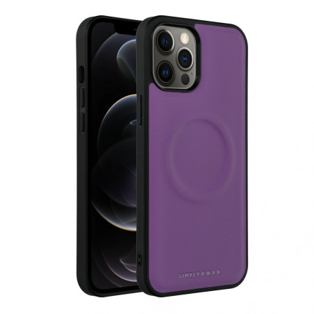 Apple iPhone 12 Pro Max Coque Roar Mag Morning Élégant  MagSAFE  Violet (Purple)