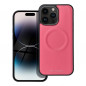 Apple iPhone 14 Pro Max Coque Roar Mag Morning Élégant  MagSAFE  Rose vif