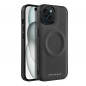 Apple iPhone 15 Coque Roar Mag Morning Élégant  MagSAFE  Noir