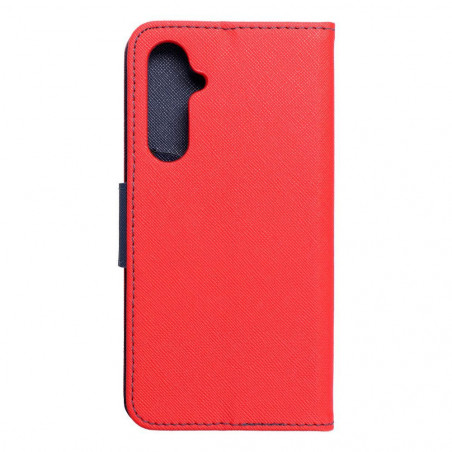 Samsung Galaxy S23 FE Portefeuilles Fancy Book Rouge / Marine