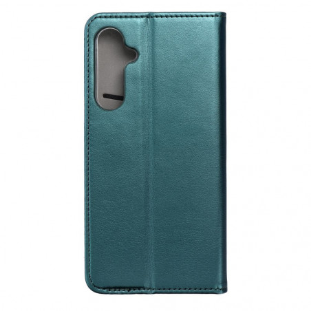 Samsung Galaxy S23 FE Portefeuilles Smart Magneto book Vert foncé