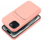 Apple iPhone 15 Coque Card Rose