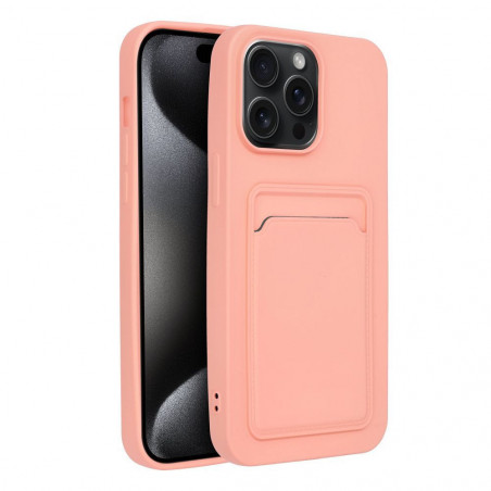 Apple iPhone 15 Pro Max Coque Card Rose