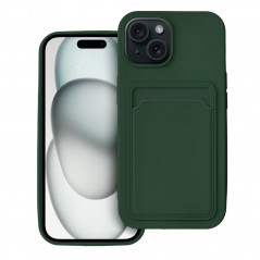 Apple iPhone 15 Coque Card Vert
