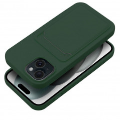Apple iPhone 15 Coque Card Vert
