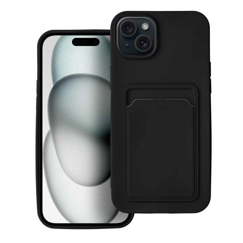 Apple iPhone 15 Plus Coque Card Noir