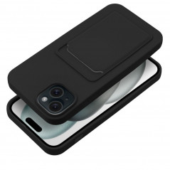 Apple iPhone 15 Plus Coque Card Noir