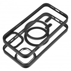 Apple iPhone 13 Coque Color Edge Mag MagSAFE  Noir