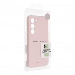Samsung Galaxy S23 5G Coque Roar Cloud-Skin Rose clair