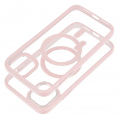 Apple iPhone 11 Coque Color Edge Mag MagSAFE  Rose