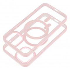 Apple iPhone 11 Pro Coque Color Edge Mag MagSAFE  Rose