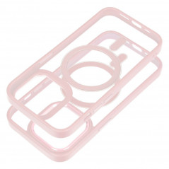 Apple iPhone 14 Pro Coque Color Edge Mag MagSAFE  Rose