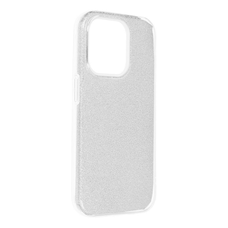 Apple iPhone 15 Pro Coque Shining Argenté