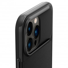 Apple iPhone 14 Pro Coque Spigen Optik Armor Noir