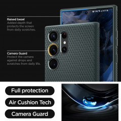 Samsung Galaxy S23 Ultra 5G Coque Spigen  Liquid Air Vert abysses