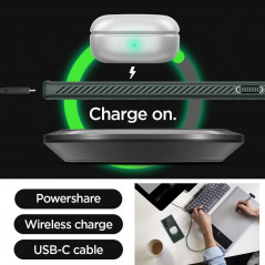 Samsung Galaxy S23 Ultra 5G Coque Spigen  Liquid Air Vert abysses