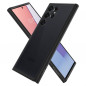 Samsung Galaxy S23 Ultra 5G Coque Spigen Ultra Hybrid Clair comme du cristal  Noir givré