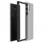 Samsung Galaxy S23 Ultra 5G Coque Spigen Ultra Hybrid Clair comme du cristal  Noir givré
