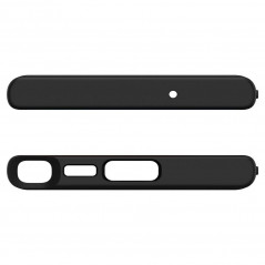 Samsung Galaxy S23 Ultra 5G Coque Spigen Ultra Hybrid Clair comme du cristal  Noir givré