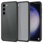 Samsung Galaxy S23 Plus 5G Coque Spigen Ultra Hybrid Clair comme du cristal  Noir givré