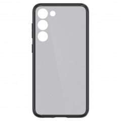 Samsung Galaxy S23 Plus 5G Coque Spigen Ultra Hybrid Clair comme du cristal  Noir givré