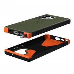 Samsung Galaxy S23 Ultra 5G Coque Urban Armor Gear Civilian Étui haut de gamme  MagSAFE  Olive