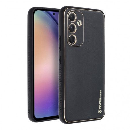 Samsung Galaxy A54 Coque Leather Noir