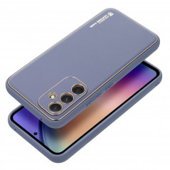 Samsung Galaxy A54 Coque Leather Bleu
