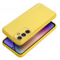 Samsung Galaxy A54 Coque Leather Jaune