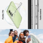 Samsung Galaxy A54 Coque Spigen Liquid Crystal Clair comme du cristal  Transparent