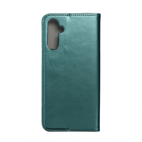 Samsung Galaxy A14 LTE Portefeuilles Smart Magneto book Vert foncé